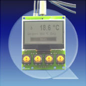 Display QC-PC-D-CH1: for Compact-Controller QC-PC-CO-CH1